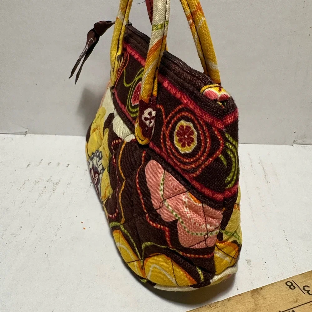 Vera Bradley mini top handle bag in the 